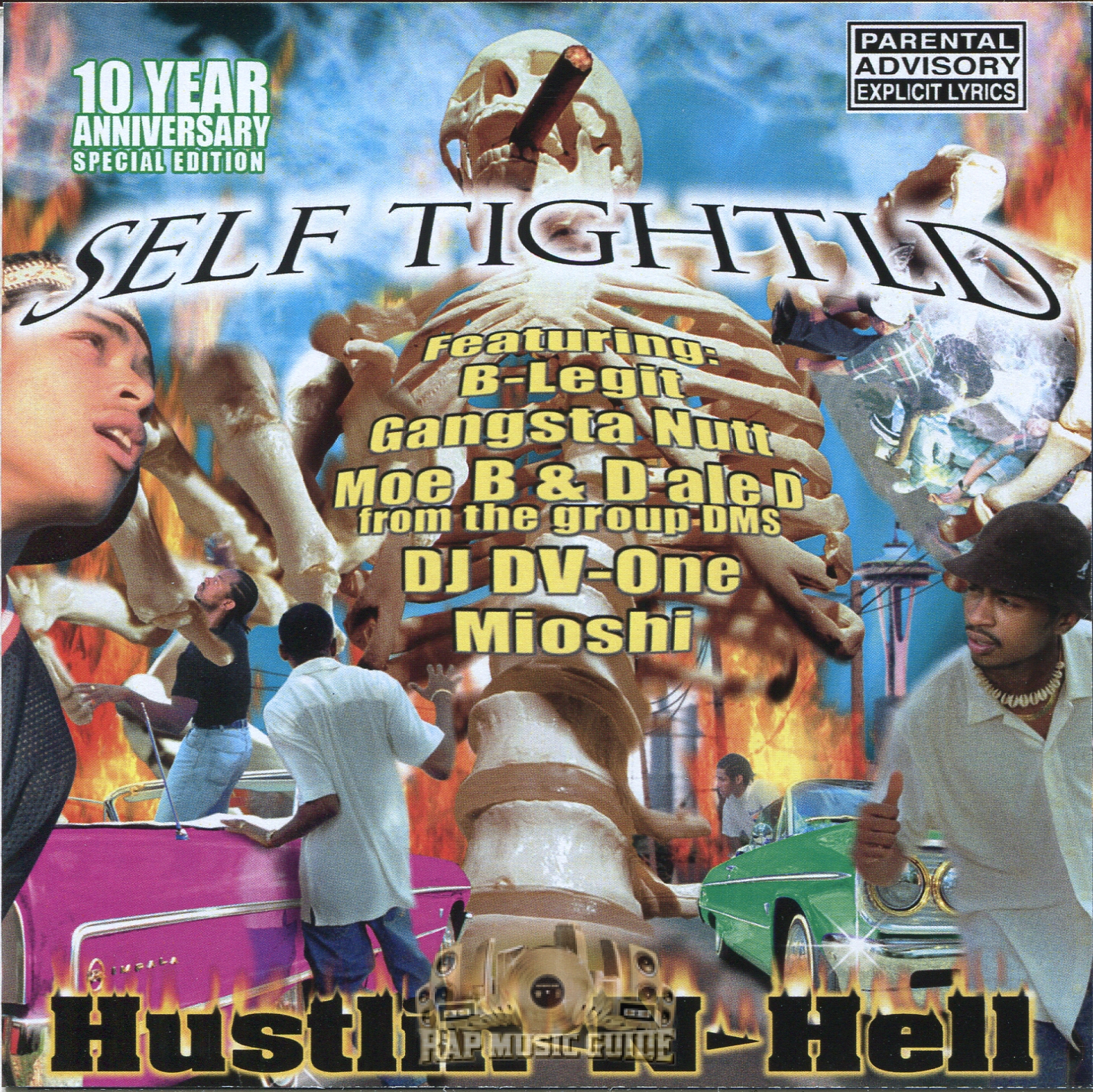 Self Tightld - Hustlin-N-Hell: Re-Release. CD | Rap Music Guide